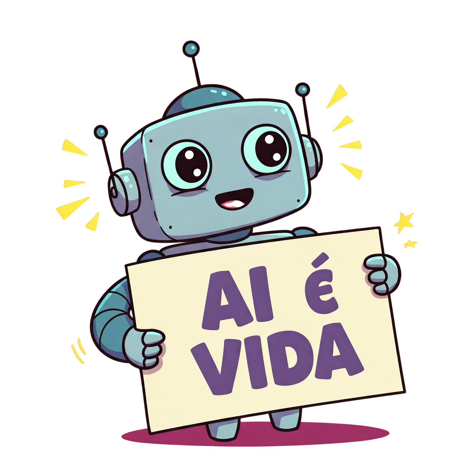 Mascote do Blog AI é Vida